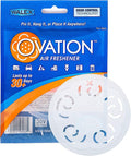 Walex Ovation Portable Air Freshener Discs, Solid Odor Control Deodorizer for Toilets, RV Trailers, Boats, Cars, OVAFFRE1, Fresh, Pack of 1, Lavender