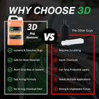 3D Bug Remover - All Purpose Exterior Cleaner & Degreaser to Wipe Away Bugs on Plastic, Rubber, Metal, Chrome, Aluminum, Windows & Mirrors, Suitable for use on Car Paint, Wax & Clear Coat (Gallon)