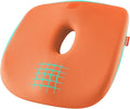 Skechers Seat Cushion Memory Foam,Donut Pillow Office Chair Cushion for Tailbone Pain Relief,Butt Pillow for Office Chair,Car seat Cushion,Long Sitting Office Workers,and Car Drivers,Orange