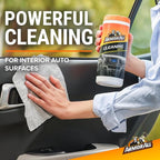 Armor All Protectant, Glass and Cleaning Wipes, Wipes for Car Interior and Car Exterior, 30 Count Each (Pack of 6)