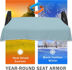 YOKYHOM Golf Cart Seat Covers for 2/4-Seater, Microfiber Seat Towel Blanket, Keeps Seats Cool, Clean & Comfortable, Fits EZGO, Club Car, Yamaha, 51"x31"