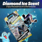 Car Air Fresheners- Long Lasting Scent, Odor Eliminator, Home Essentials, Fresh Fragrance- 96 Pack- Diamond Ice