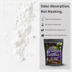 Lapew Blue Lavender & Bergamot Carpet Deodorizer Powder - Pet Safe Freshener for Vacuuming | Scented Odor Eliminator for Home | 36 oz