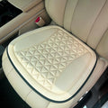 Seat Covers for Cars, Car Seat Cooling Pad, Comfortable Breathable Front Vehicle Cover Cooling Pad, Automotive Accessories Anti-Slip Ventilated Auto Protectors Universal for SUV Truck (Beige)