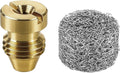 1 Pieces 1.1 mm Foam Cannon Orifice Nozzle and 1 Pieces Foam Maker, Universal Thread Tips for Snow Foam Lance