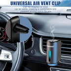 FeatWell Car Aromatherapy/Fragrance car Air fresheners/Humidifier Essential Oil Diffuser for Vehicle (Grey)