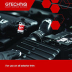 Gtechniq C4 Permanent Trim Restorer 30ml - Revitalizes Faded Trim | Restores Faded Plastic Trim, UV Resistant Coating for Long-Term Protection, Keeps Exterior Black & Glossy