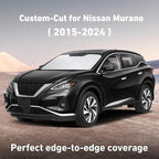EcoNour Windshield Sunshade Compatible for Nissan Murano 2015-2022 2023 2024, Sun Visor for Front Windshield & Window Sun Shade Cover, UV Heat Blocker & Protector, Car Accessories