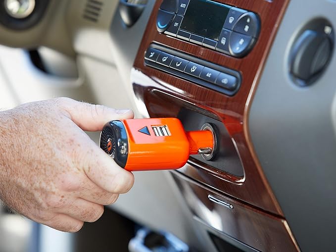 DEAD DOWN WIND Ozone Car Plug in (1Ct) - Hunting Scent Control - Durable Hunting Scent Eliminators - Advanced Hunting Gear