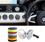 30mm Car Diffuser Vent Clip Aromatherapy Car Essential Oil Diffuser Vent Clips Car Air Fresheners Scents Diffuser Vent Clip (Christian Cross Fish)