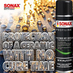 SONAX Polymer Net Shield 223300 | Aerosol-Based Polymer Spray Sealant for Paint Protection | Up to 6 Months of Protection | UV, Acid Rain & Contaminant Defense | Easy Application & High Gloss | 340ml