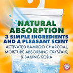 Arm & Hammer Essentials Hanging Moisture Absorber and Odor Eliminator, 17.5 oz., 3 Pack, Linen Fresh, Moisture Absorbers for Closets, Laundry Rooms and Bedrooms, Long-Lasting Freshness