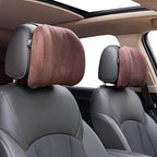 Car Headrest Pillow –Premium Memory Foam Ergonomic Car Pillow for Head Support & Comfort, Soft Washable Cover, Ideal for Long Drives and Travel