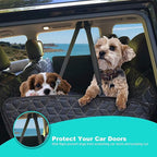 Dog Car Seat Cover for Large SUV, 100% Waterproof Dog Seat Cover for Back Seat for SUV, 600D Heavy Duty Pet Hammock for Car, Non Slip Car Seat Protector for Pet for Tahoe/Yukon/Suburban