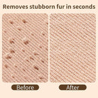 Pet Hair Remover Special Cat and Dog Hair Remover Multi Fabric Edge and Carpet Rake Scraper Dog Hair Remover for Rugs, Couch and Pet Towers(Copper and Stainless Steel, 1PCS)