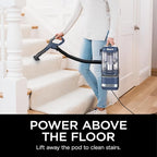 Shark Navigator Lift-Away ADV Upright Vacuum with HEPA Filter, Powerful Pet Hair Pickup, Advanced Swivel Steering, Lightweight Versatility, For Carpets & Hard Floors, Blue Jean, LA301