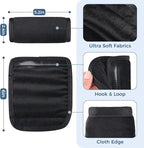 COOLBEBE Car Seat Protector for Potty Training, 2 Pack Dry Waterproof Car Seat Liner Toilet Training & Strap Covers Set for Baby Infant Toddler, Piddle Pads Cover Pad for Strollers, Carseat (Black)