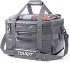 TOURIT Soft Sided Cooler Bag Insulated 48/60 Cans, Large Collapsible & Leakproof Ice Chest for Picnic, Beach, Camping, Travel