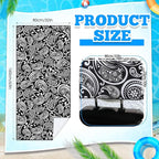 2 Pack Car Seat Towel Covers with Storage Bag 63 x 32 Inch Athletic Running Towel Seat Sweat Washable Non Slip Cover Gift for Car Outdoor Sport Activities (Paisley)