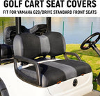 Golf Cart Front Seat Covers for Yamaha G29/drive Drive 2 2007+, Durable Polyester Fabric Yamaha G29 Seat Covers, Breathable Washable