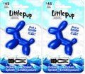 Little Pup 96603 Ocean Splash Scent, Car Air Freshener, Clips to A/C Air Vent, Alcohol-Free Fragrance Oil, Non-Hazardous and Non-Toxic Plastic, Set of 1 (Pack of 2)