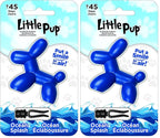 Little Pup 96603 Ocean Splash Scent, Car Air Freshener, Clips to A/C Air Vent, Alcohol-Free Fragrance Oil, Non-Hazardous and Non-Toxic Plastic, Set of 1 (Pack of 2)