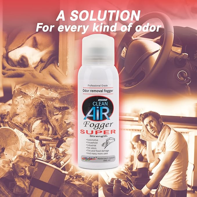 Fogger Odor Eliminator Air Freshener! Deodorizer Spray for Home Odors, Instantly Removes odors in Car Deodorizer, Home and kitchen, room, odor eliminating fogger (Super Strength Cinnamon)