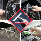 40Pcs Car Wash Cleaning Kit with Foam Gun Sprayer Detailing Brushes Wash Mop Windshield Cleaning Tool Tire Brush Towels Complete Interior Exterior Detailing Set for Car