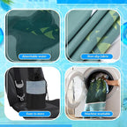 1 Pack Car Seat Towel Covers with Storage Bag 63 x 32 Inch Athletic Running Towel Seat Sweat Washable Non Slip Cover Gift for Car Outdoor Sport Activities (National Park 1)