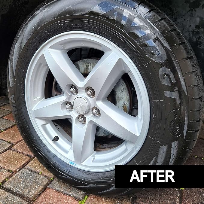 Quality Chemical Mag Brite/Acid Wheel and Rim Cleaner/Wheel and Tire Cleaner - Formulated to Safely Remove Brake Dust and Heavy Road Film - Best Car Wheel Cleaner for Rims Cleaner - 128 oz (Pack of 4)