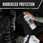 Rust-Oleum 248656 Professional Grade Rubberized Undercoating Spray, 15 oz, Black