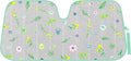 BDK Pastel Flowers Front Windshield Sunshade Accordion Folding Style Auto Shade for Cars Trucks SUVs Vans Blocks UV Rays Sun Visor Protector Easy Setup Keeps Your Vehicle Cool (58" x 27")