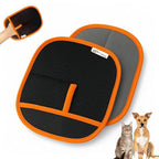 1 PC RivOcen Pet Hair Removal Brush Gloves, Electrostatic Reusable Cat Dog Hair Remover Grooming Glove Tool. Reusable Magic Brush Pet Hair Remover Tool for Carpet, Couch,Car Seat, Laundry.