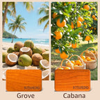 Car Air Freshener- Original Wood Air Freshener-Car Odor Eliminator for Visor Clip-Long Lasting Scent, Vehicle Scent Diffuser for Truck, SUV, Sedans - 4 pack Included 2 Clips (Teak-Amber-Cabana-Grove)