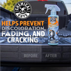 Chemical Guys Tire Kicker Sprayable Extra Glossy Tire Shine Spray, Dry-to-Touch Dressing - Restores Wet Look to Rubber, Vinyl, and Plastic, Safe for Cars, Trucks, Motorcycles, RVs, and More - 128 oz