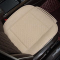 Linen Car Seat Covers,Cooling Bottom Seat Covers for Cars,Universal Car Seat Pad Cushion Breathable,Ventilated Only 1Pc Front Seat