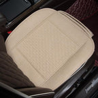 Linen Car Seat Covers,Cooling Bottom Seat Covers for Cars,Universal Car Seat Pad Cushion Breathable,Ventilated Only 2Pc Front Seat