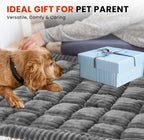 Backseat Dog Bed Mat for Car, Non-Slip Dog Bed for Car Back Seat, Soft & Cozy Dogs Blanket, Washable Travel Pet Mat Seat Protector for Cars, SUVs, Trucks