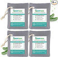 Nature Fresh Air Purifier Bags, Activated Charcoal Air Purifying Bag,Moisture Absorber,odor eliminator,Natural Car Air Freshener,Shoe Deodorizer,Odor Eliminators For Home, Pet, Closet (200g*4)