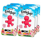Little Joya 96034-6PK Springtime Car Air Freshener Vent Clip Provides Long-Lasting Freshness in a Compact Design, Fights Odors for up to 45 Days, Cute Car Odor Eliminator, Non-Toxic, Pack of 6