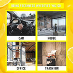 Wonder Wafers 75 count Air Fresheners Individually Wrapped, Fresh Lemon Fragrance
