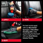 Griot's Garage Leather 3-in-1, Leather Cleaner and Conditioner for Car Leather Seat Upholstery, Sofa, Jacket, Shoes, and More, Cleans, Conditions, and Protects, 16 Oz, 11019