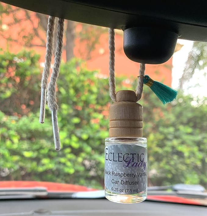 Fresh Cut Grass Scented Car Diffuser By Eclectic Lady, 7.5 ml, Air Freshener, Aromatherapy Diffuser, Premium Grade Fragrance Oil