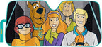 Plasticolor 003951R01 Warner Bros. Scooby-Doo Group Accordian Sunshade for Car Truck SUV, Silver