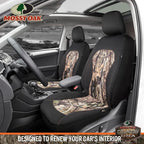 Mossy Oak Low Back Camo Seat Covers, Airbag Compatible, Universal Fit, Fits Most Bucket Seats - Made with Premium Waterproof Neoprene Fabric - Official Licensed Product