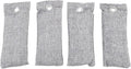 ZJchao 4Pcs Activated Charcoal Bags, Bamboo Charcoal Air Purifying Bags for Home with Odor Absorber and Shoe Deodorizer