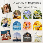 Custom Air Fresheners with Picture, Personalized Photo Air Freshener for Car Wardrobe Bathroom Hanging Ornaments (Square-)