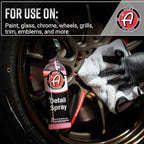 Adam's Polishes Detail Spray - Quick Waterless Detailer Spray For Car Detailing, Polisher Clay Bar & Wax Boosting Tech, Add Shine Gloss & Depth
