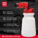 Griot's Garage Brilliant Finish Foam Cannon for Pressure Washers, Foam Cannon