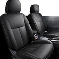 AOMSAZTO Custom Fit Seat Covers for Nissan Altima: 2013 2014 2015 2016 2017 2018 S SV SR 2017-2018 SL Waterproof Car Seat Covers Full Set Faux Leather Black